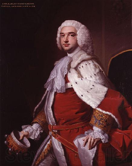 Thomas Hudson Portrait of John Perceval Norge oil painting art